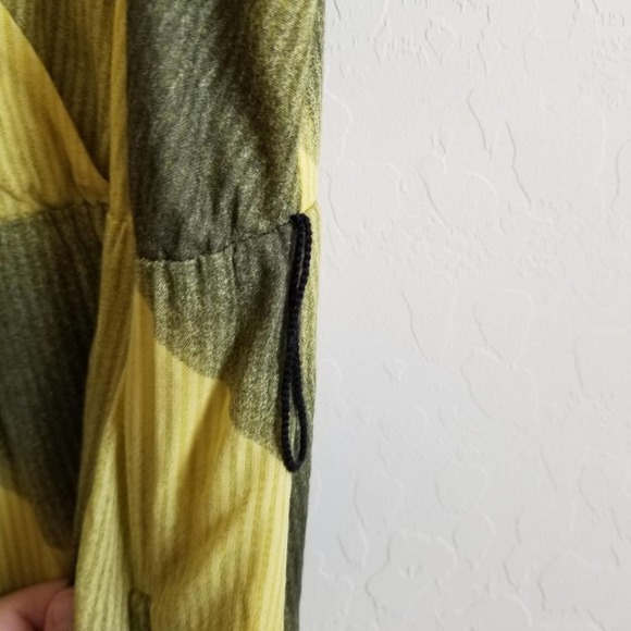 Anthropologie Maeve Green Stripe Cotton Sun Dress M - Picture 3 of 7